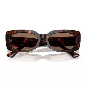 Jimmy Choo Brown Tortoise Sunglasses